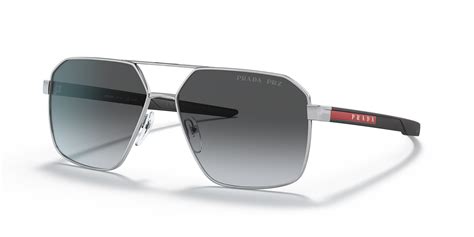 prada linea rossa silver gray gradient|Prada Linea Rossa PS 55WS XL (60 .